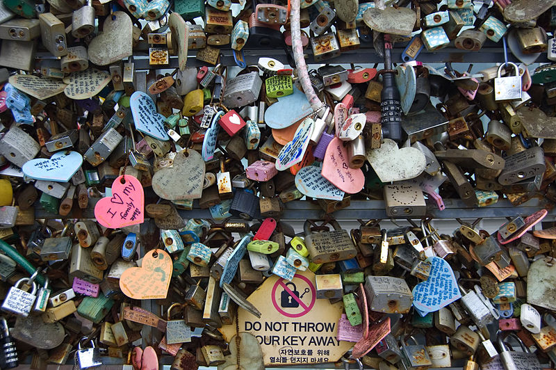 love padlocks