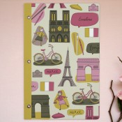 Giveaway!  Your Very Own Personalized Parisian Journal, Courtesy of Minted