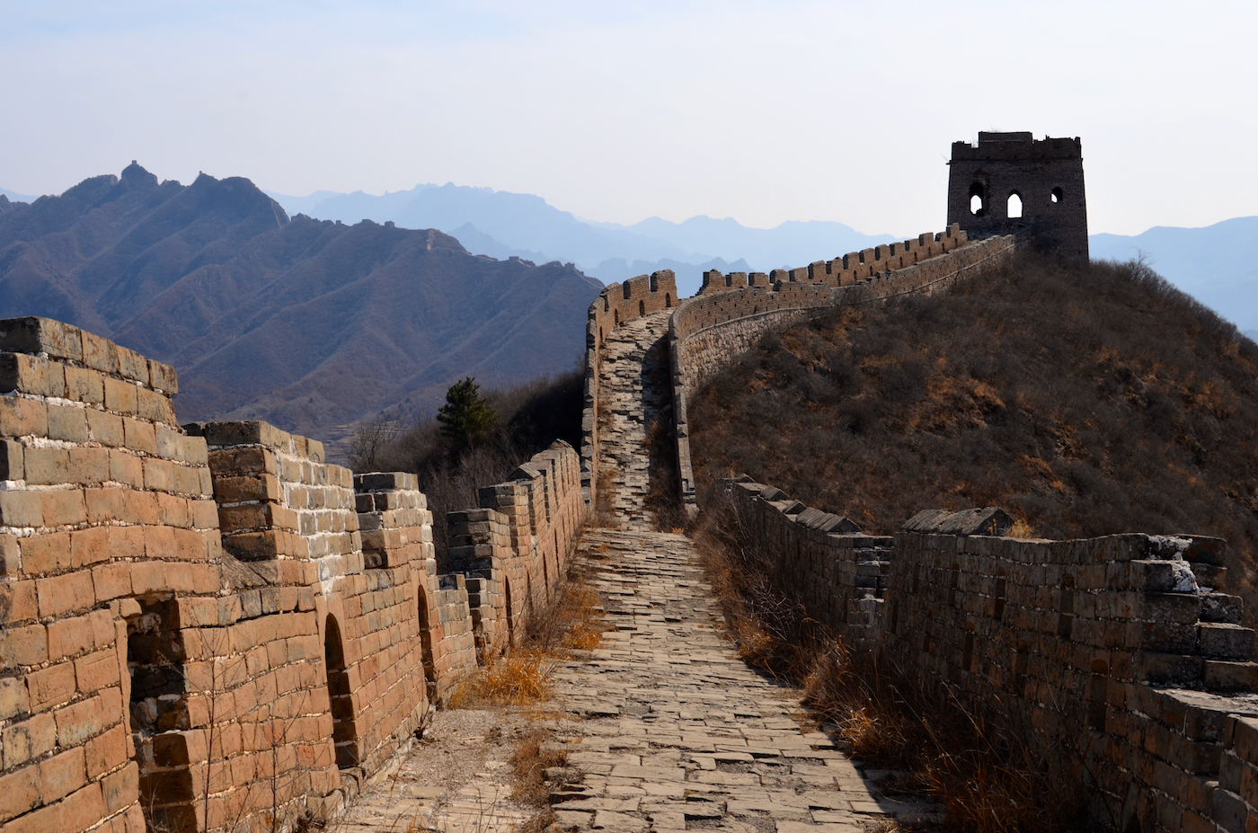 Great Wall of China at Jinshanling