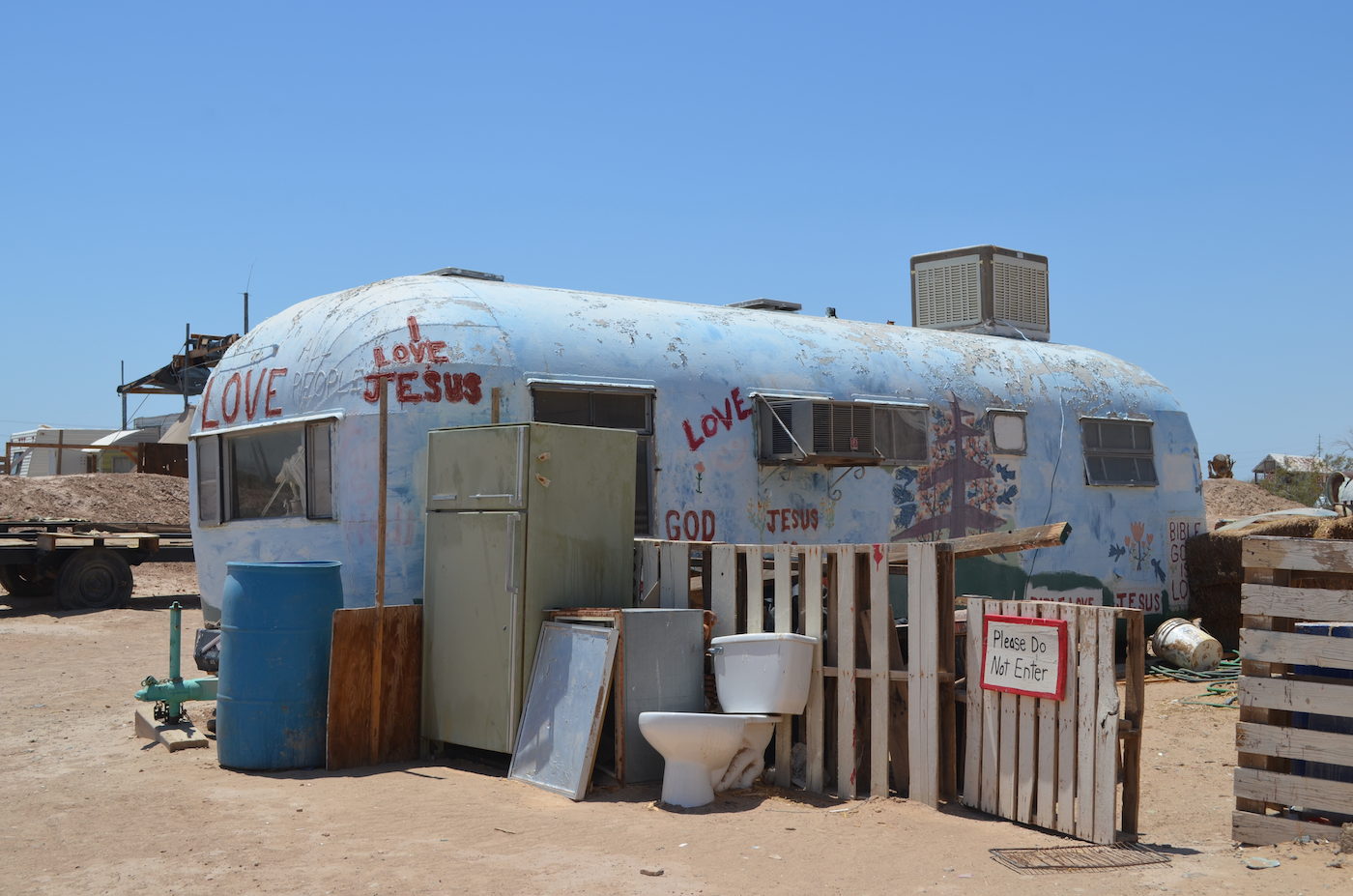 Salvation Mountain, California