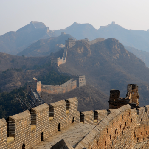 Great Wall of China at Jinshanling